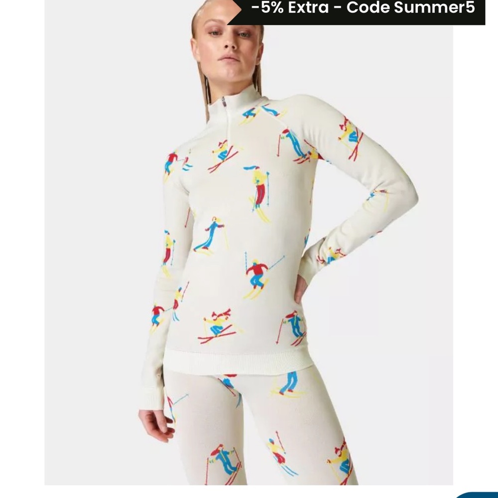 Sweaty Betty Skier Top!